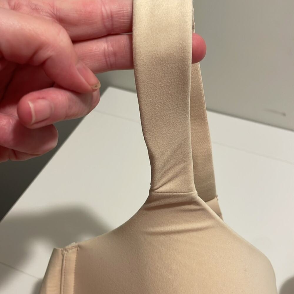 CACIQUE Modern Luxe Lightly Lined Balconette Bra Size 50B Sand Dollar Tan Beige - Picture 6 of 8